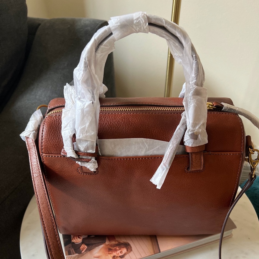 Fossil Women's Rachel Satchel Purse Handbag (NEW)